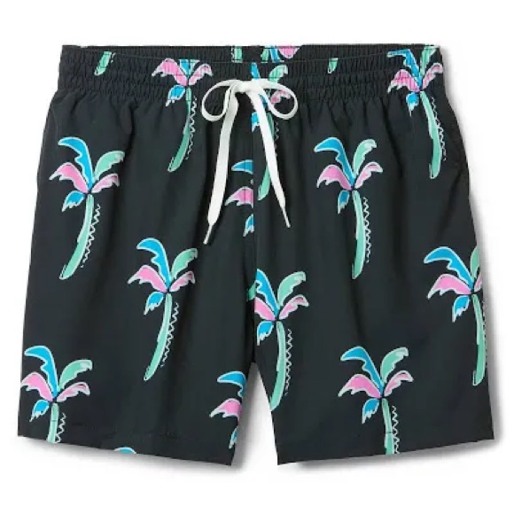 NWT Chubbies Men's Classic 5.5" Swim Trunks The Havana Nights Medium Black Blue